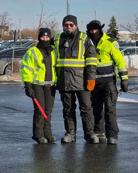 Agents de sécurité à Delson
