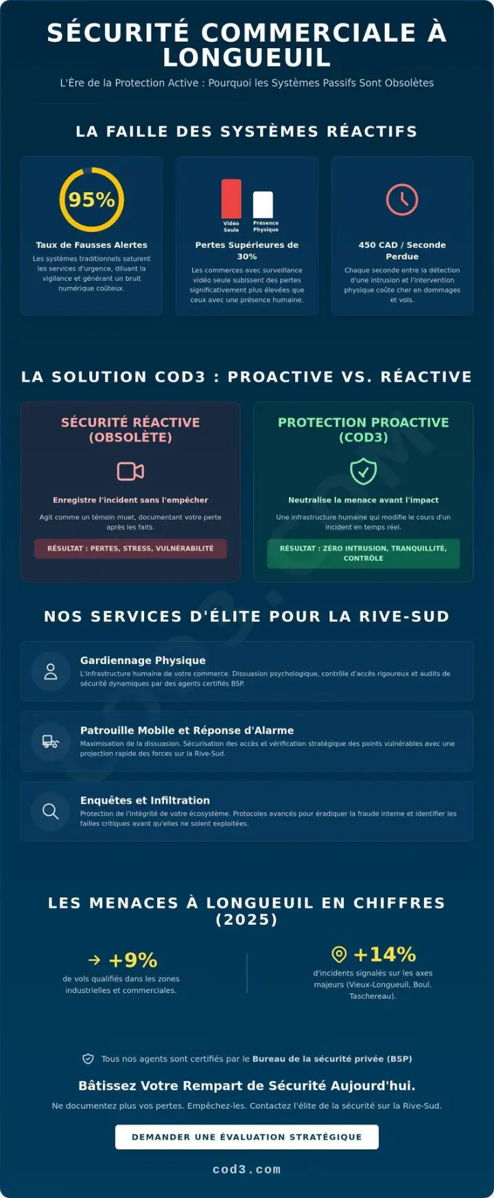 Sécurité commerciale à Longueuil Sécurité commerciale à Longueuil