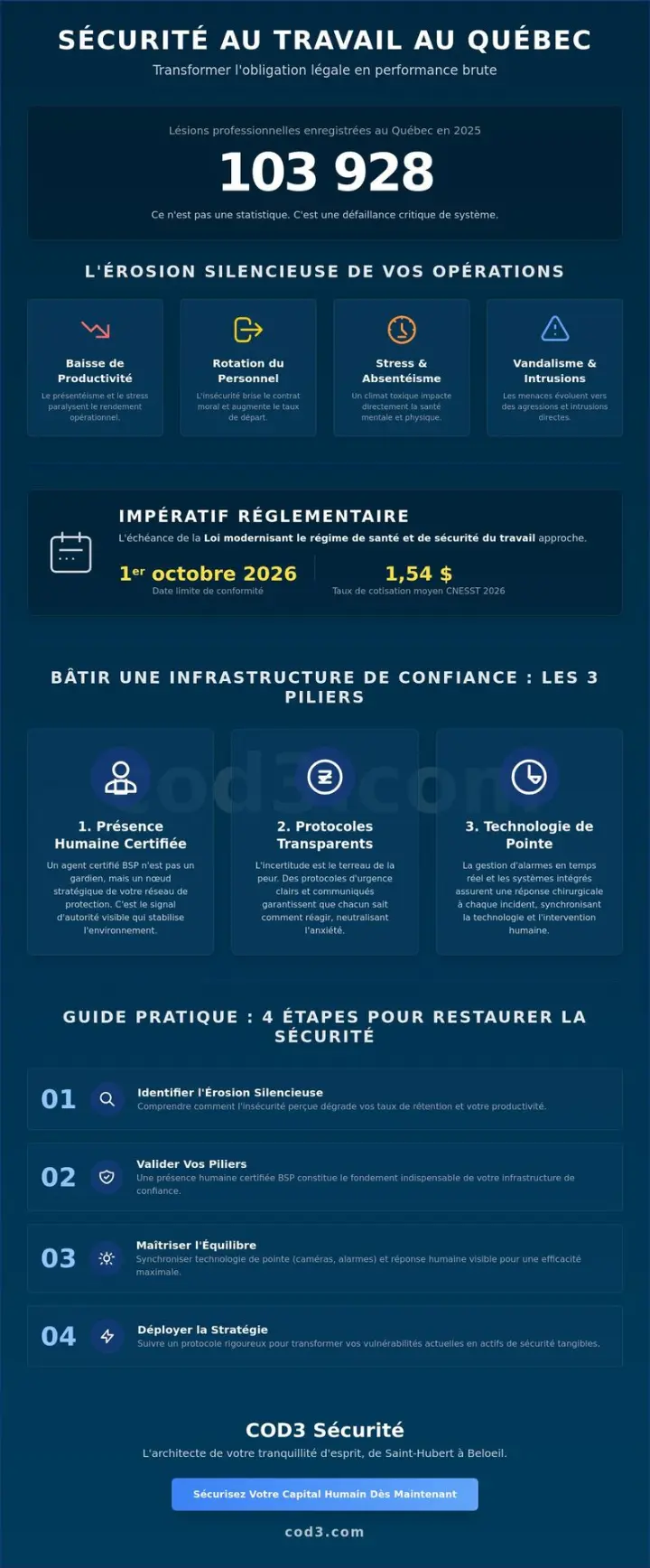 Comment rassurer mes employés sur la sécurité au travail : Le guide de l'autorité 