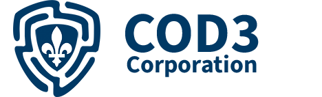 COD3 Sécurité | COD3 Corporation Logo